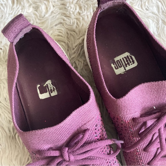 Fitflop F-Sporty, Uberknit sneakers maroon burgundy womens 11. Super comfy. - Picture 4 of 8